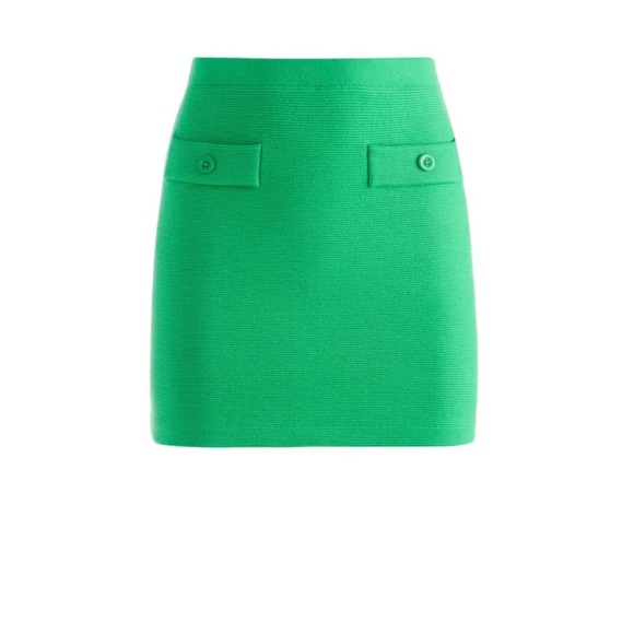 Alice and Olivia green skirt